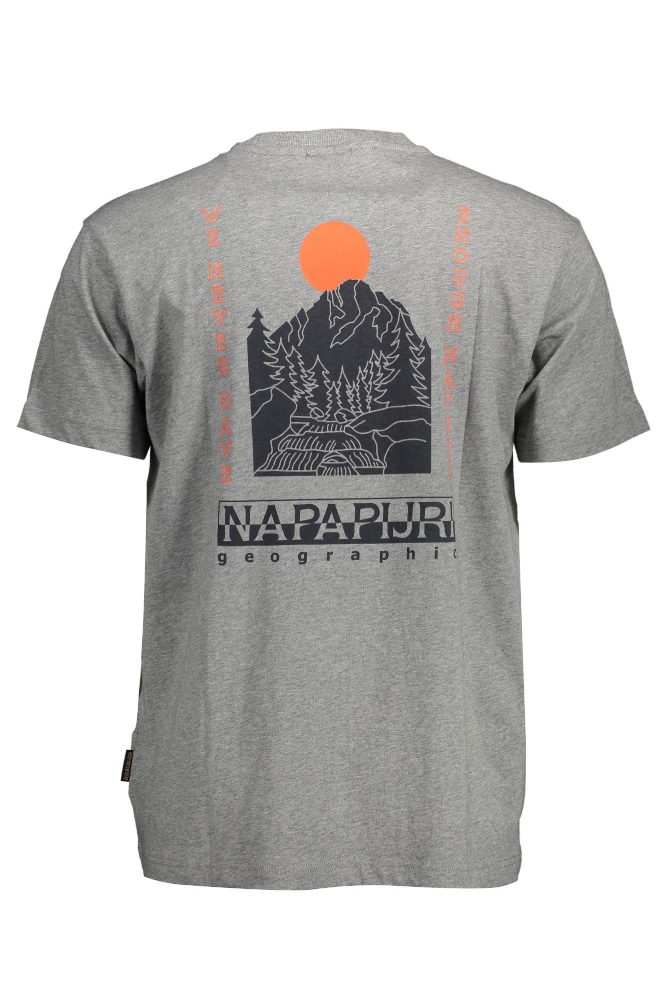 Napapijri Gray T-Shirt - Fizigo