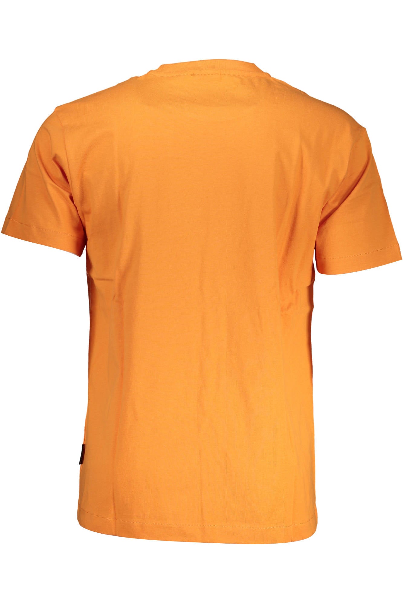 Napapijri Orange Cotton T-Shirt - Fizigo