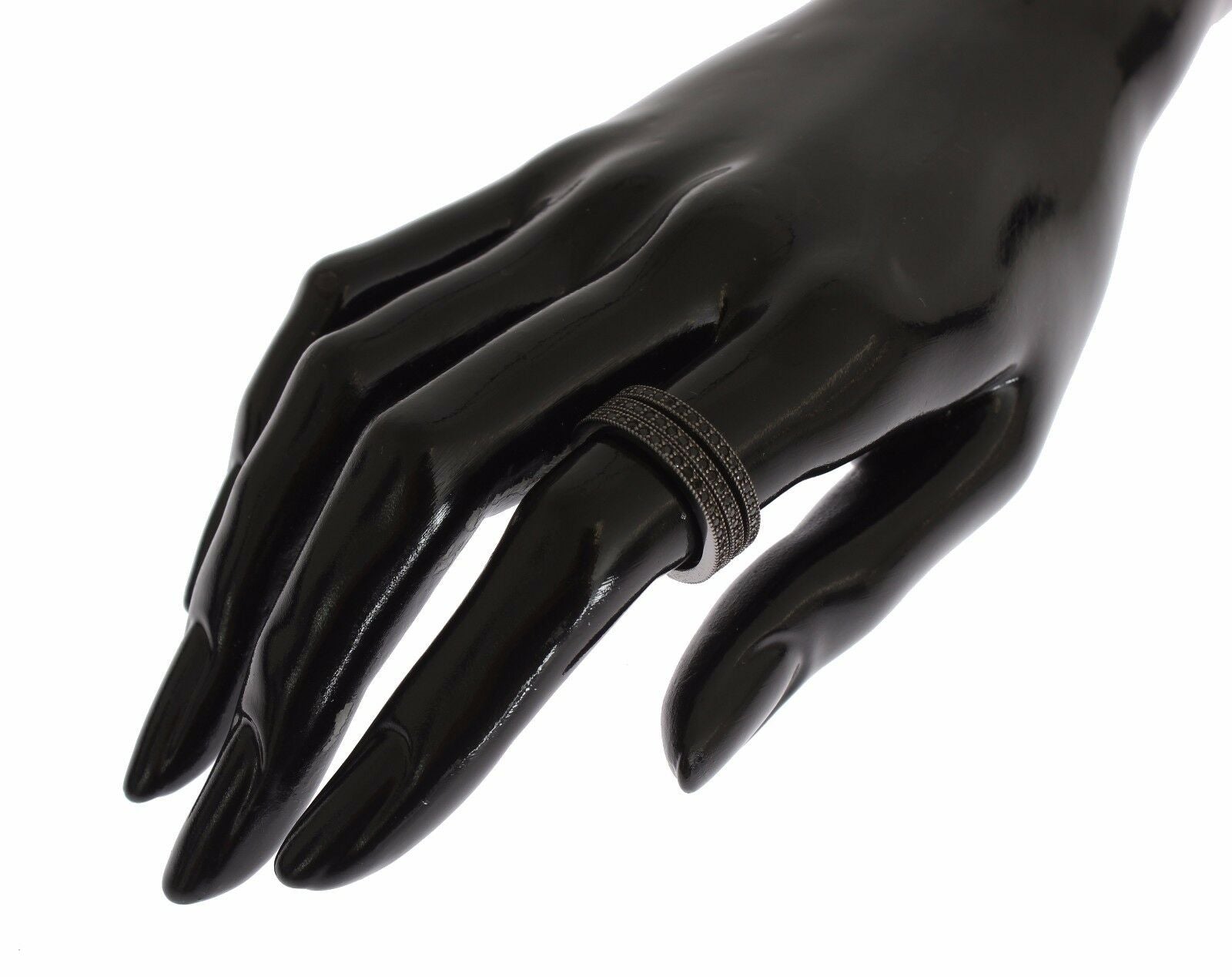 Nialaya Black CZ 925 Sterling Silver Womens - Fizigo