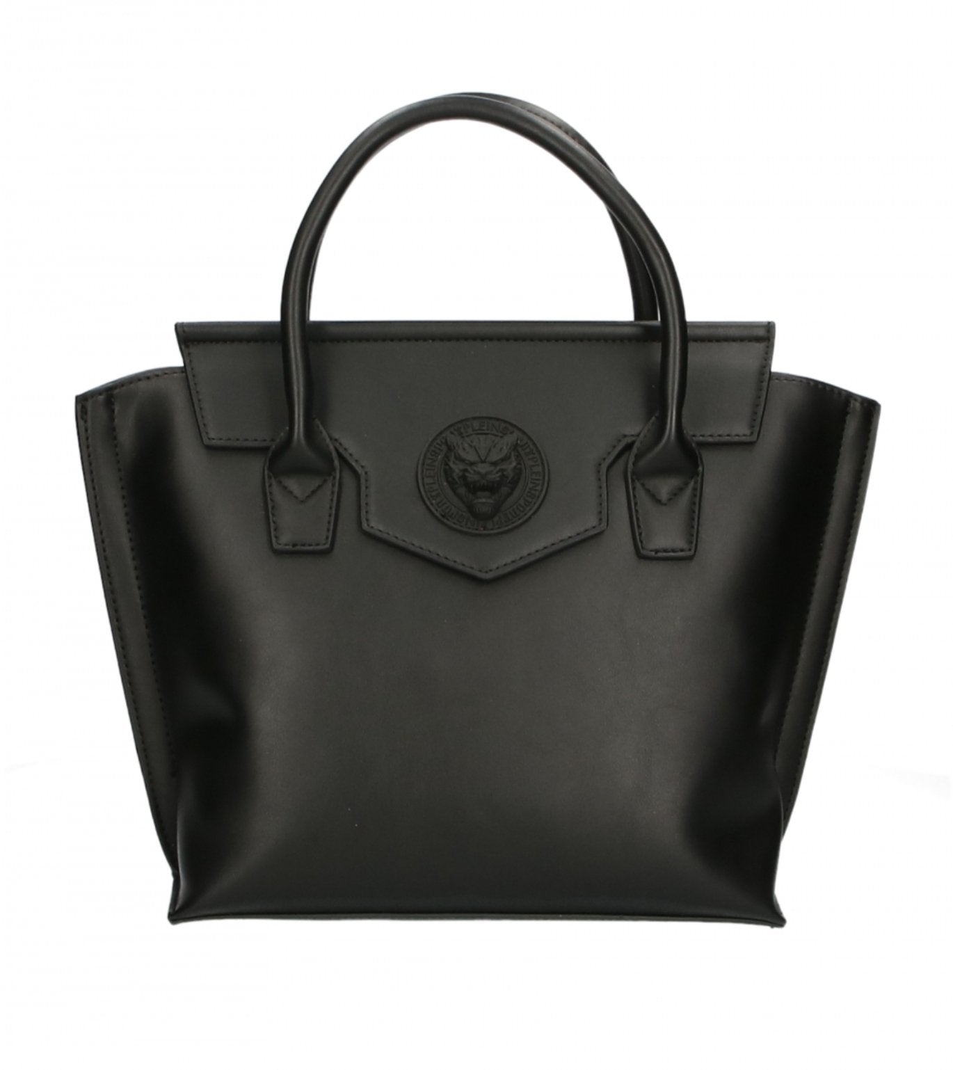 Plein Sport Black Polyurethane Handbag - Fizigo