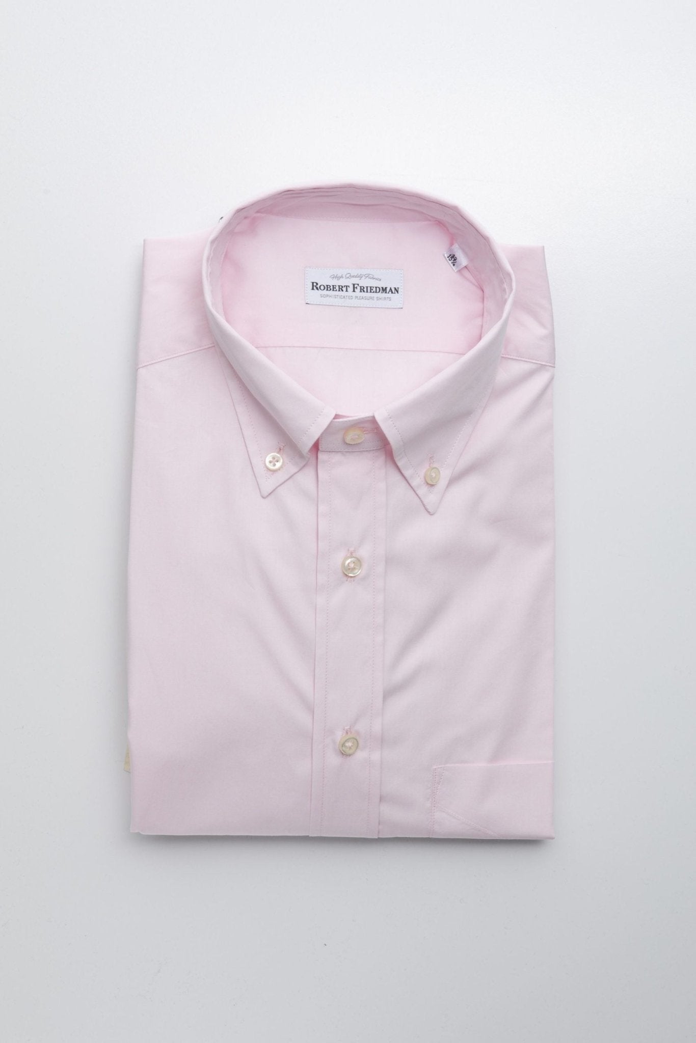 Robert Friedman Pink Cotton Shirt - Fizigo