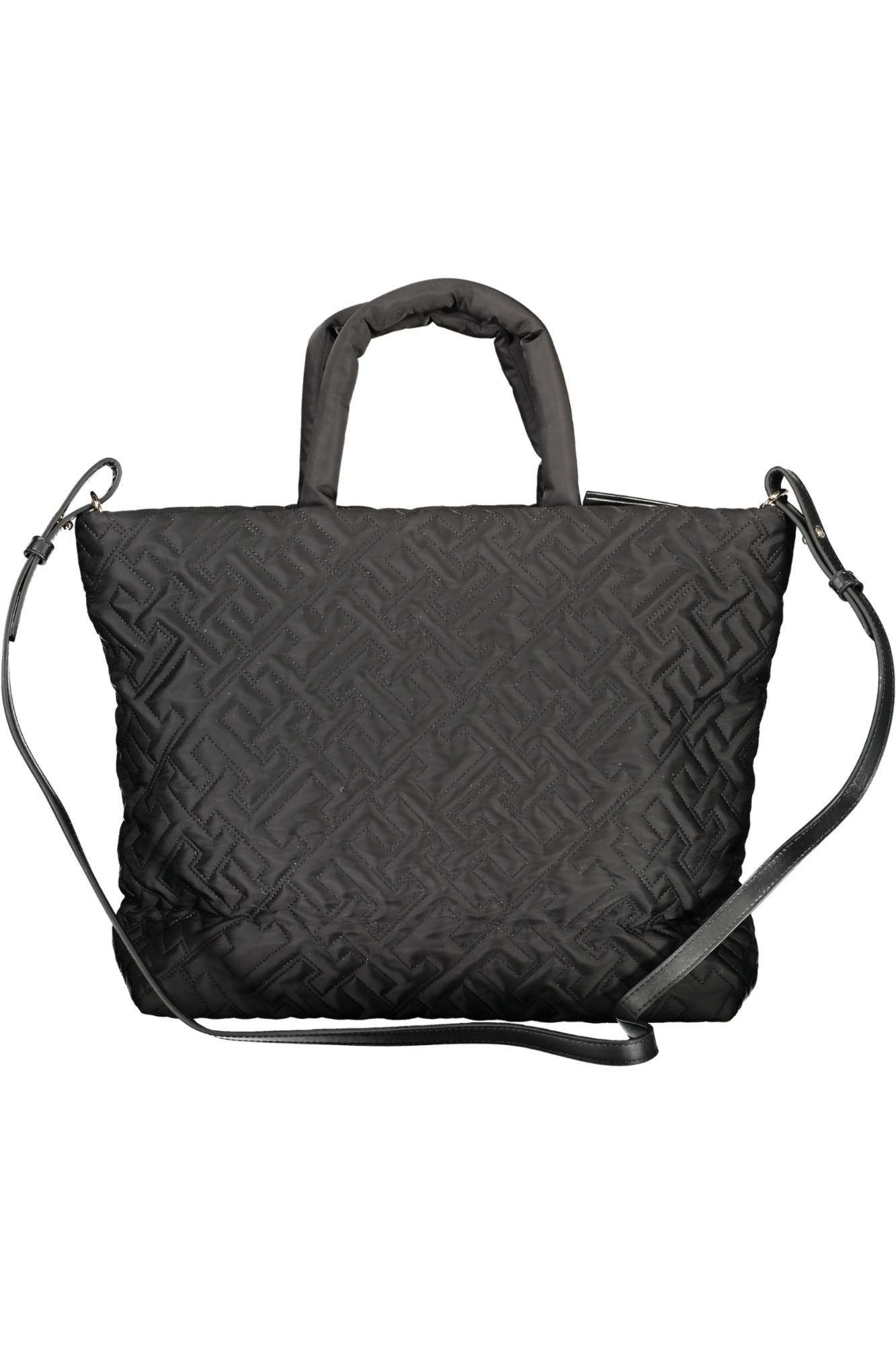 Tommy Hilfiger Black Polyester Handbag - Fizigo
