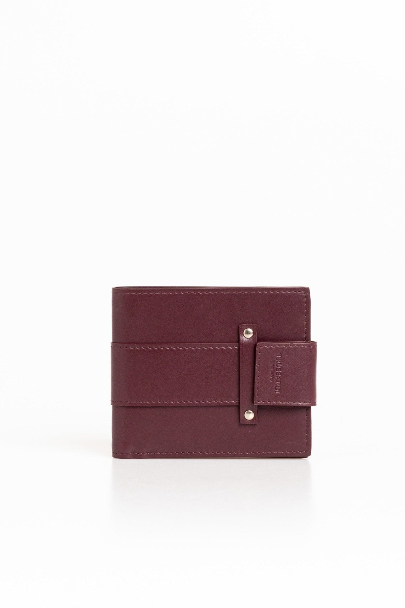 Trussardi Brown Leather Wallet - Fizigo