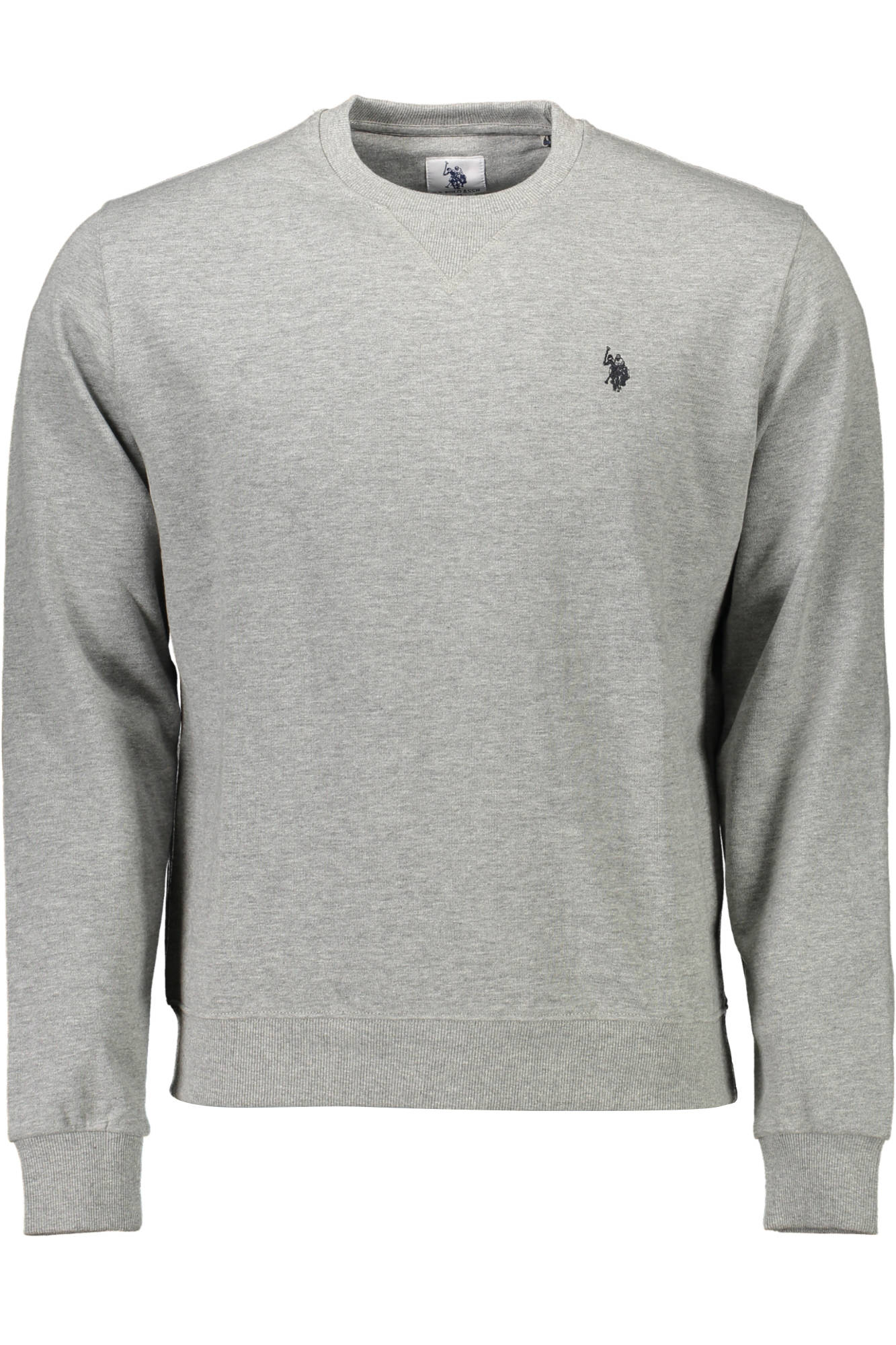 U.S. POLO ASSN. Gray Cotton Sweater - Fizigo