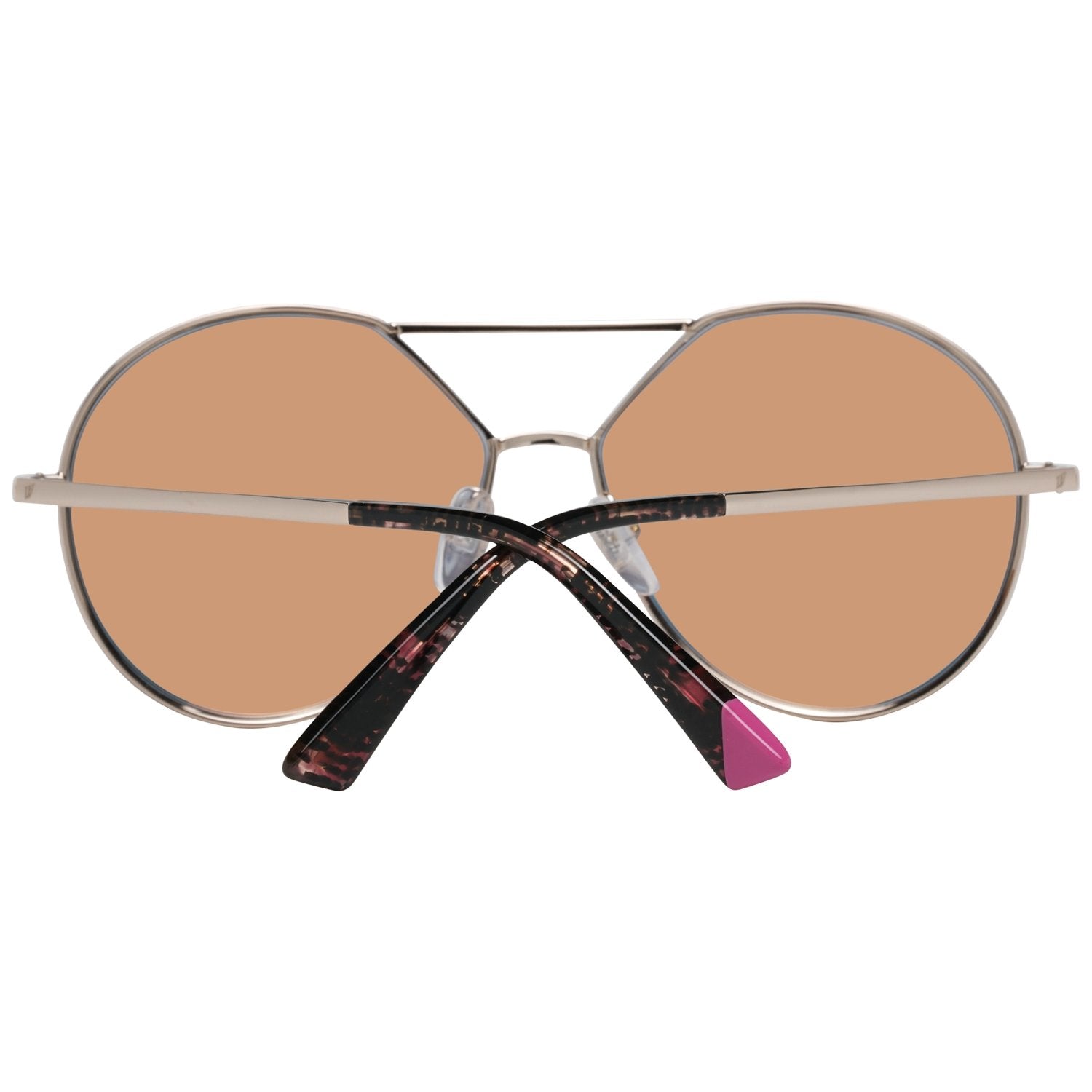 Web Rose Gold Sunglasses for Woman - Fizigo